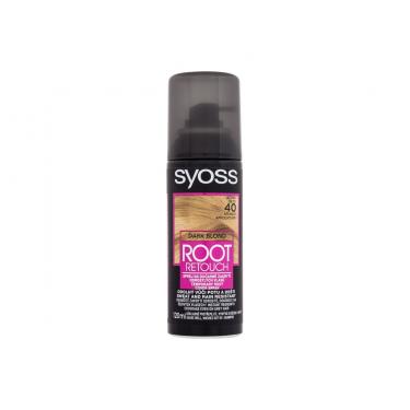 Syoss Root Retoucher Temporary Root Cover Spray 120Ml  Per Donna  (Hair Color)  Dark Blond