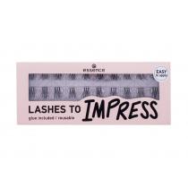 Essence Lashes To Impress 07 Bundled Single Lashes 1Pc  Per Donna  (False Eyelashes)  