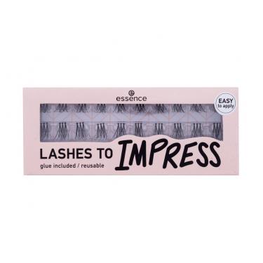 Essence Lashes To Impress 07 Bundled Single Lashes 1Pc  Per Donna  (False Eyelashes)  
