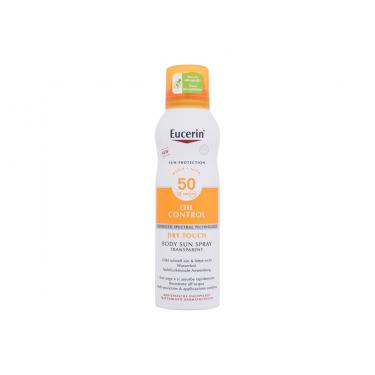Eucerin Sun Oil Control Body Sun Spray Dry Touch 200Ml  Unisex  (Sun Body Lotion) SPF50 