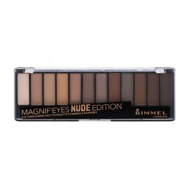 Rimmel London Magnif Eyes Contouring Palette  14,16G 001 Nude Edition   Per Donna (Ombretto)