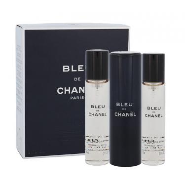 Chanel Bleu De Chanel   3X20Ml  Twist And Spray  Per Uomo (Eau De Toilette)
