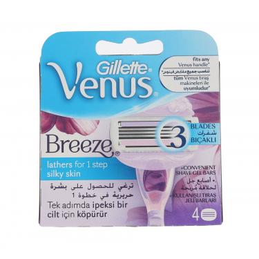 Gillette Venus Breeze  4Pc    Per Donna (Lama Di Ricambio)