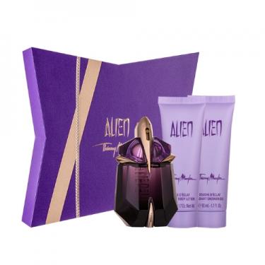 Thierry Mugler Alien 30Ml Edp 30 Ml + Shower Gel 50 Ml + Body Lotion 50 Ml Refillable   Per Donna(Eau De Parfum)
