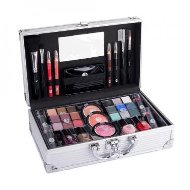 2K Fabulous Beauty Train Case 66,9G Complete Makeup Palette Set Of Decorative Cosmetics   Per Donna(Cosmetic)