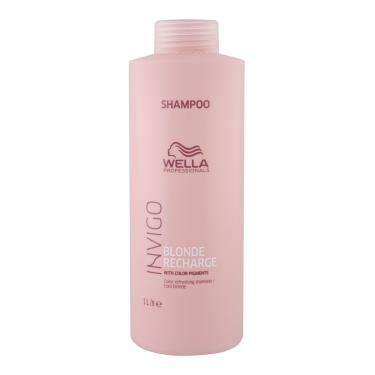 Wella Professionals Invigo Blonde Recharge  1000Ml Cool Blonde   Per Donna (Shampoo)