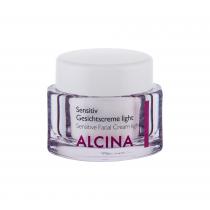 Alcina Sensitive Facial Cream Light  50Ml    Per Donna (Crema Da Giorno)