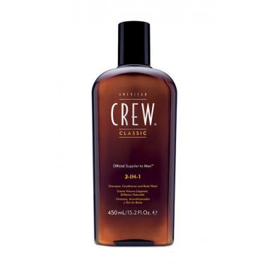 American Crew 3-In-1   450Ml    Per Uomo (Shampoo)