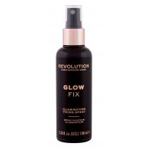 Makeup Revolution London Glow Fix Illuminating Fixing Spray  100Ml    Per Donna (Fissatore Per Il Trucco)