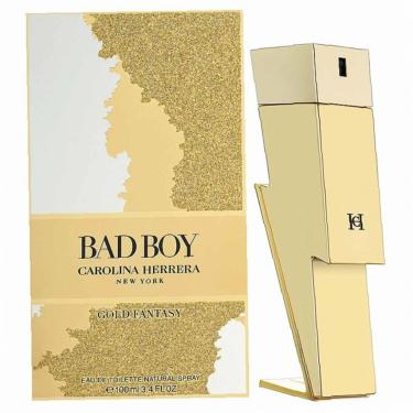 Carolina Herrera Bad Boy 100Ml Gold Fantasy (Eau De Toilette) Per Uomo Carolina Herrera Bad Boy 100Ml Gold Fantasy (Eau De Toilette) Per Uomo