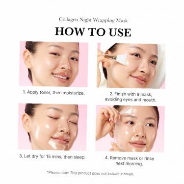 Medicube Collagen 75Ml Night Wrapping Mask (Face Mask) Unisex Medicube Collagen 75Ml Night Wrapping Mask (Face Mask) Unisex