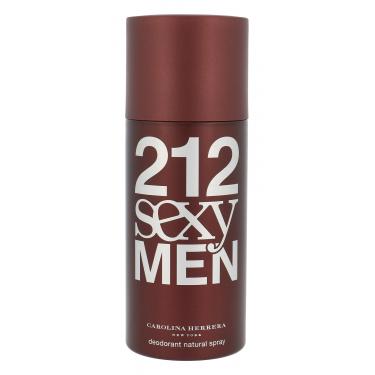 Carolina Herrera 212 Sexy Men 150Ml    Deodorant Type Deo Spray  Per Uomo 