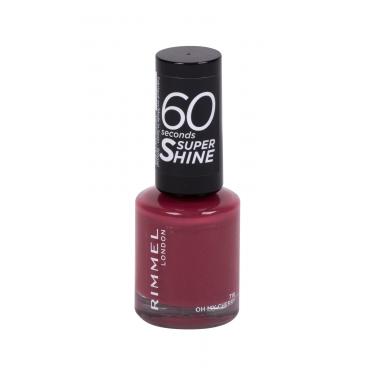 Rimmel London 60 Seconds Super Shine  8Ml 710 Oh My Cherry   Per Donna (Smalto Per Unghie)