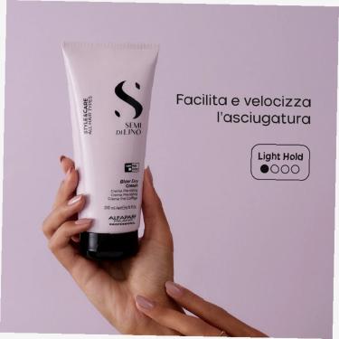 Alfaparf Milano Semi Di Lino Style & Care 200Ml Blow Dry Cream (For Heat Hairstyling) Per Donna Alfaparf Milano Semi Di Lino Style & Care 200Ml Blow Dry Cream (For Heat Hairstyling) Per Donna