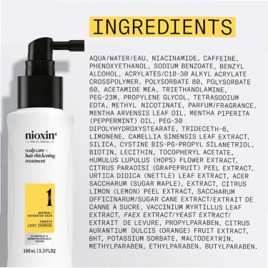 Nioxin System 1 100Ml Scalp & Hair Treatment (Hair Volume) Per Donna Nioxin System 1 100Ml Scalp & Hair Treatment (Hair Volume) Per Donna