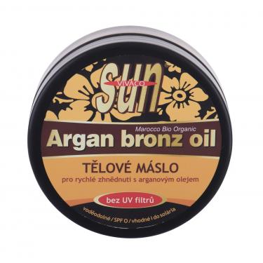 Vivaco Sun Argan Bronz Oil  200Ml   Suntan Butter Unisex (Lozione Solare Per Il Corpo)