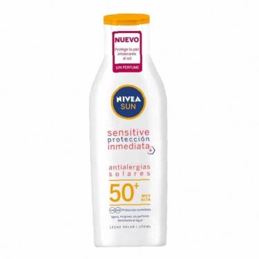 Nivea Sun 200Ml Sensitive Immediate Protect Lotion Spf50+ (Sun Body Lotion) Unisex Nivea Sun 200Ml Sensitive Immediate Protect Lotion Spf50+ (Sun Body Lotion) Unisex