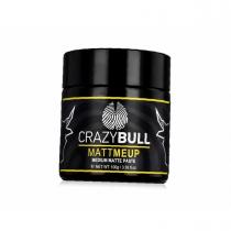 Crazy Bull Mattmeup 100G Medium Matte Paste   (Hair Cream) Per Uomo  