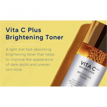 Missha Vita C Plus 200Ml Brightening Toner (Facial Lotion And Spray) Unisex Missha Vita C Plus 200Ml Brightening Toner (Facial Lotion And Spray) Unisex