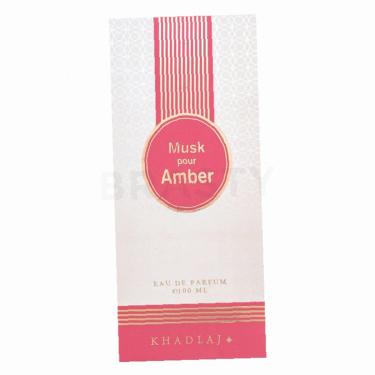 Khadlaj Musk Pour Amber 100Ml (Eau De Parfum) Per Donna Khadlaj Musk Pour Amber 100Ml (Eau De Parfum) Per Donna