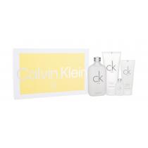 Calvin Klein Ck One  Edt 200Ml + Body Lotion 200 Ml + Shower Gel 100 Ml + Edt 15 Ml 200Ml    Unisex (Eau De Toilette)