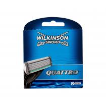 Wilkinson Sword Quattro   8Pc    Per Uomo (Lama Di Ricambio)