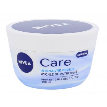 Nivea Care Nourishing Cream  100Ml    Per Donna (Crema Da Giorno)