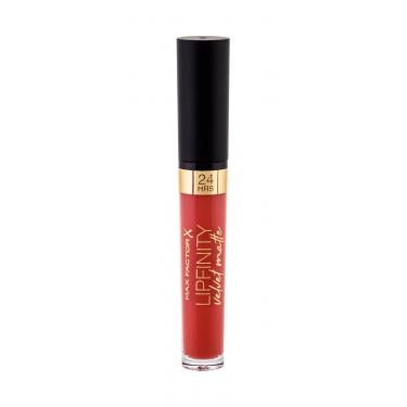 Max Factor Lipfinity Velvet Matte 24Hrs  3,5Ml 030 Cool Coral   Per Donna (Rossetto)