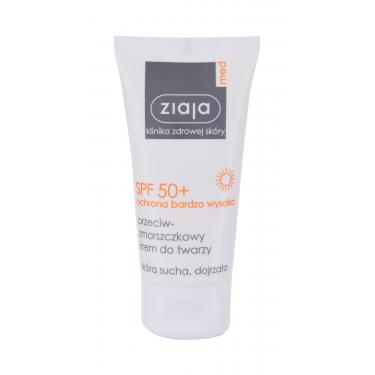 Ziaja Med Protective Anti-Wrinkle  50Ml   Spf50+ Per Donna (Cura Del Sole Per Il Viso)