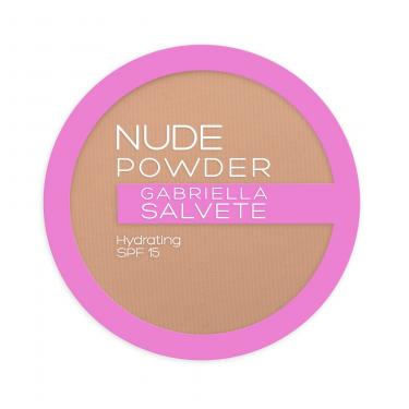 Gabriella Salvete Nude Powder   8G 04 Nude Beige  Spf15 Per Donna (Polvere)