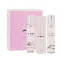 Chanel Chance Eau Tendre  20Ml  Twist And Spray 3X 20 Ml Per Donna (Eau De Toilette)