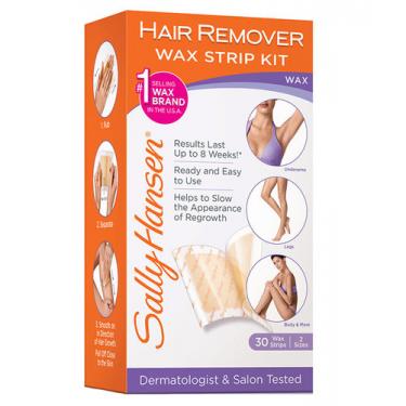 Sally Hansen Hair Remover Wax Strip Kit For Body & Bikini    14,7Ml Per Donna (Cosmetic)