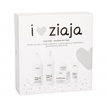 Ziaja Goat´S Milk  Cream Shower Soap 500 Ml + Body Lotion 400 Ml + Daily Facial Care 50 Ml + Hand Cream 50 Ml 500Ml    Per Donna (Crema Doccia)