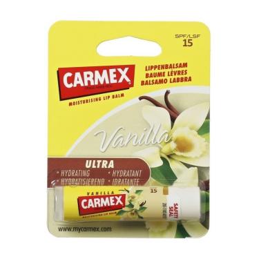 Carmex Ultra Moisturising Lip Balm  4,25G Vanilla  Spf15 Per Donna (Balsamo Per Le Labbra)