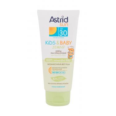Astrid Sun Kids & Baby Soft Face And Body Cream  100Ml   Spf30 K (Lozione Solare Per Il Corpo)