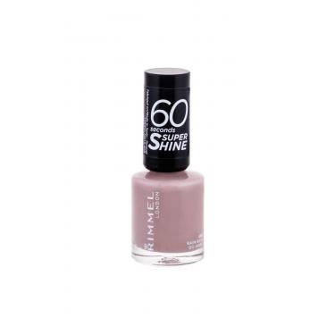 Rimmel London 60 Seconds Super Shine  8Ml 498 Rain Rain Go Away   Per Donna (Smalto Per Unghie)