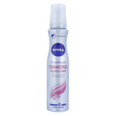 Nivea Diamond Gloss Care   150Ml    Per Donna (Mousse Per Capelli)