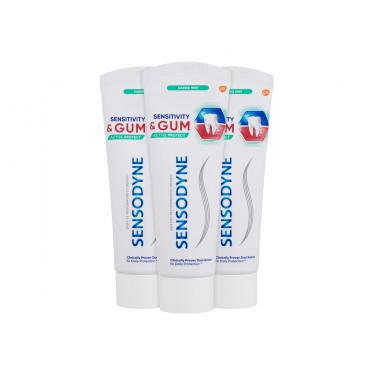 Sensodyne Sensitivity & Gum Caring Mint 1Balení  Unisex  (Toothpaste) Trio 