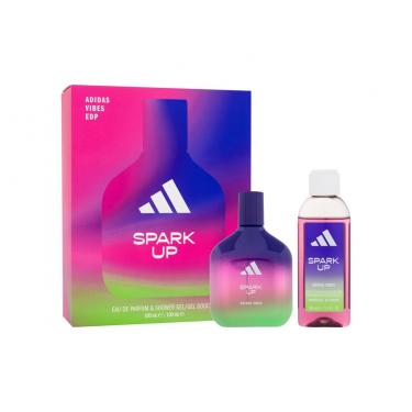 Adidas Vibes   Edp 100 Ml + Shower Gel 100 Ml Shower Gel Wm00000101 100Ml U (Eau De Parfum) Spark Up