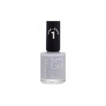 Rimmel London Super Gel Step1 12Ml  Per Donna  (Nail Polish)  005 Rainy Days