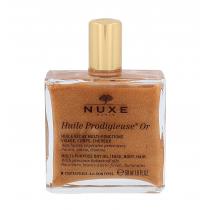 Nuxe Huile Prodigieuse Or  50Ml   Multi-Purpose Shimmering Dry Oil Per Donna (Olio Per Il Corpo)