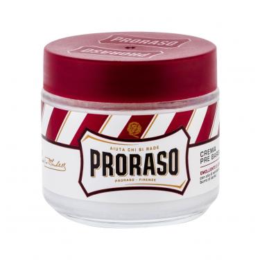 Proraso Red Pre-Shave Cream  100Ml    Per Uomo (Prima Di Radersi)