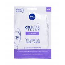 Nivea Hyaluron Cellular Filler 10 Minutes Sheet Mask  1Pc    Per Donna (Mascherina)