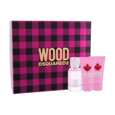 Dsquared2 Wood  Edt 50 Ml + Body Lotion 50 Ml + Shower Gel 50 Ml 50Ml    Per Donna (Eau De Toilette)