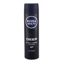 Nivea Men Deep Black Carbon  150Ml   48H Per Uomo (Antitraspirante)