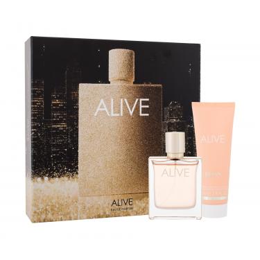 Hugo Boss Boss Alive  Edp 50 Ml + Body Lotion 75 Ml 50Ml    Per Donna (Eau De Parfum)