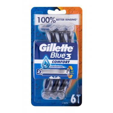 Gillette Blue3 Comfort  6Pc    Per Uomo (Rasoio)