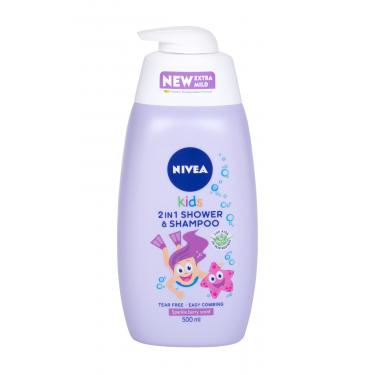 Nivea Kids 2In1 Shower & Shampoo  500Ml    K (Bagnoschiuma)