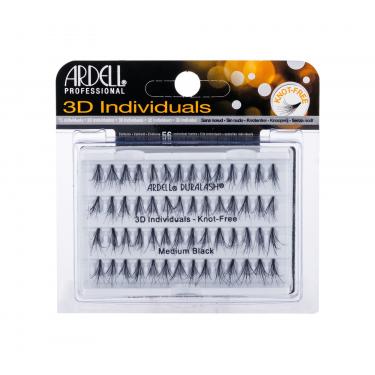 Ardell 3D Individuals Duralash Knot-Free  56Pc Medium Black   Per Donna (Ciglia Finte)