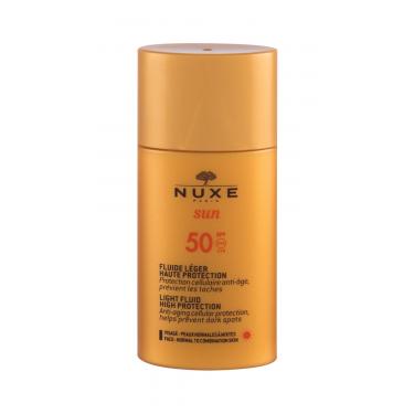 Nuxe Sun Light Fluid  50Ml   Spf50 Unisex (Cura Del Sole Per Il Viso)
